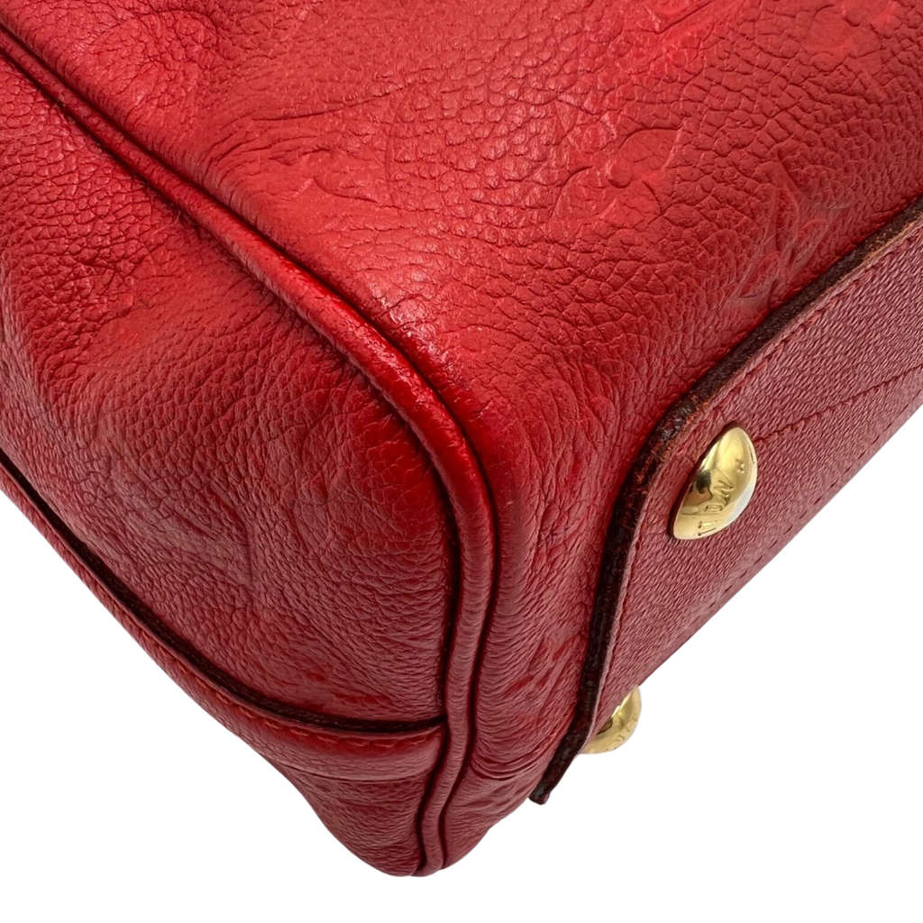 Louis Vuitton Speedy Bandoulière 25 Monogram Empreinte Orient en Piel de Becerro