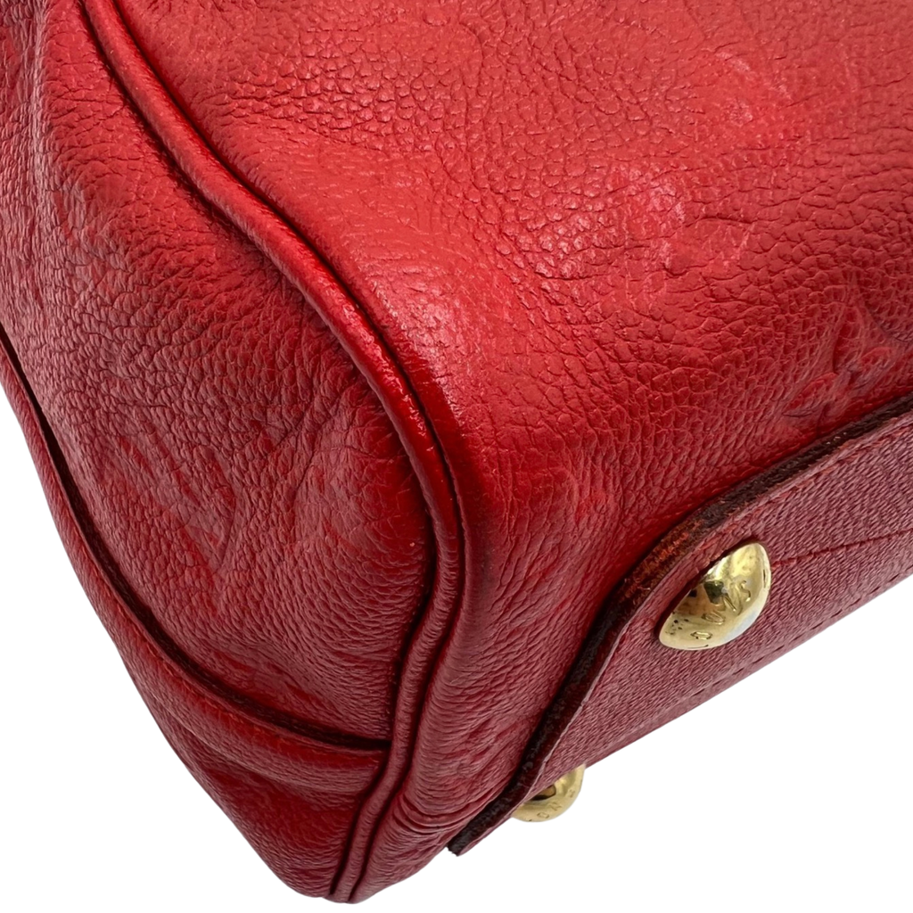 Louis Vuitton Speedy Bandoulière 25 Monogram Empreinte Orient en Piel de Becerro