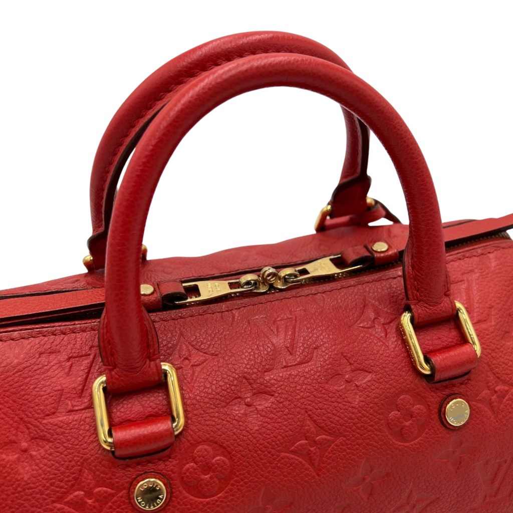 Louis Vuitton Speedy Bandoulière 25 Monogram Empreinte Orient en Piel de Becerro