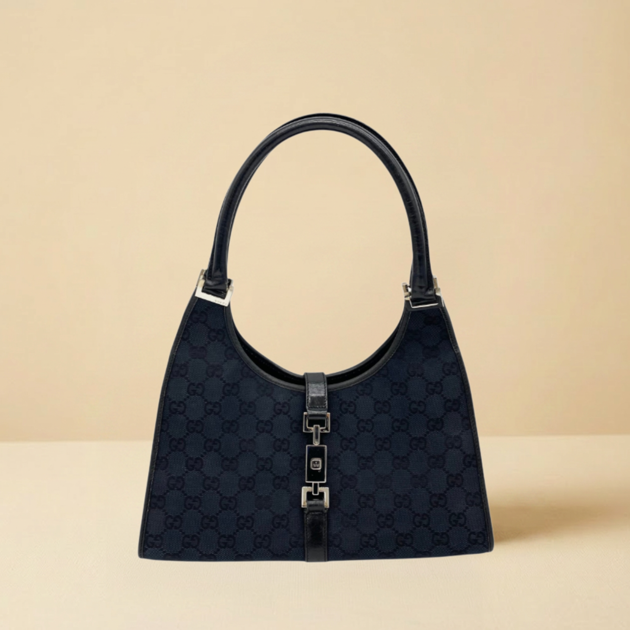 Gucci Jackie GG Canvas Navy