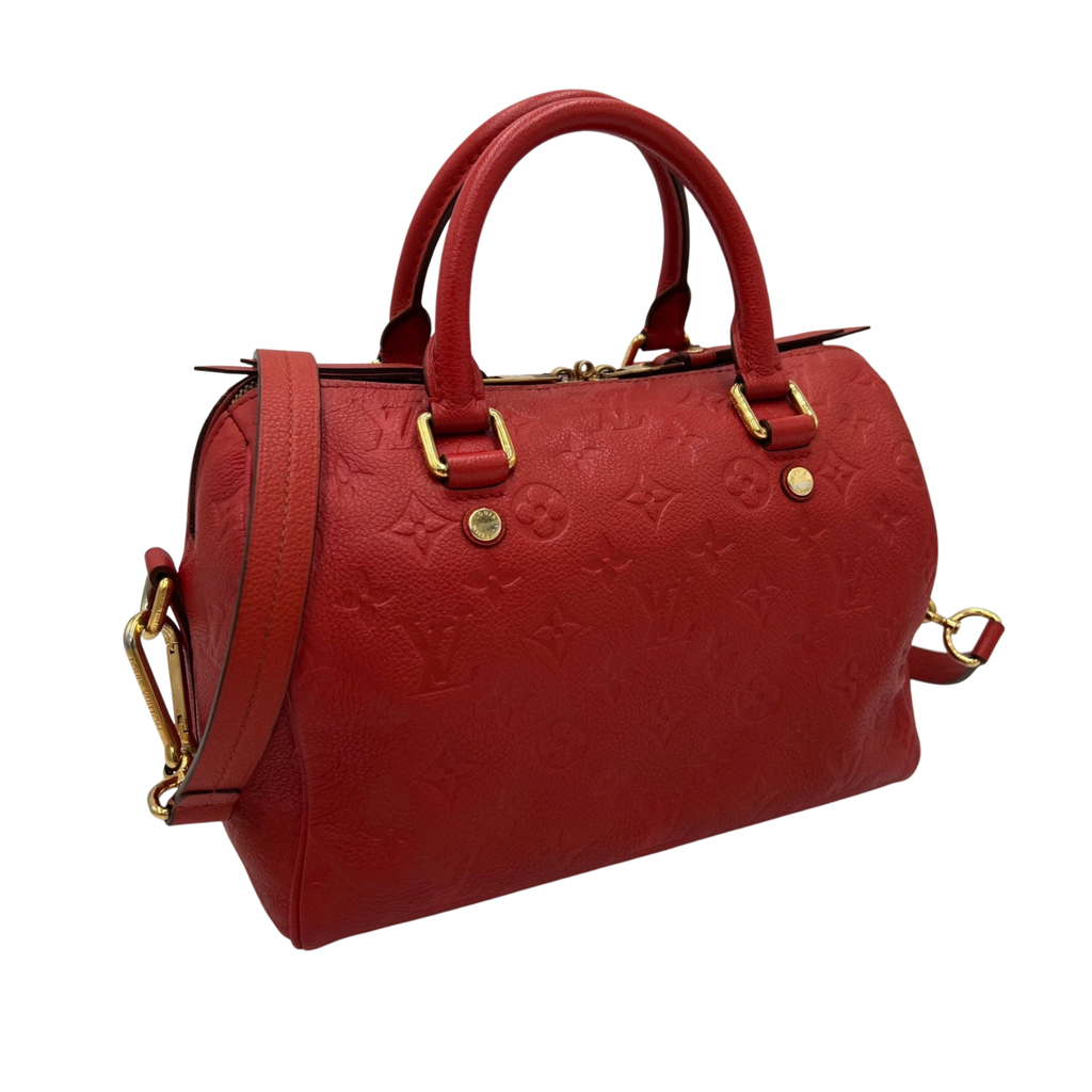 Louis Vuitton Speedy Bandoulière 25 Monogram Empreinte Orient en Piel de Becerro