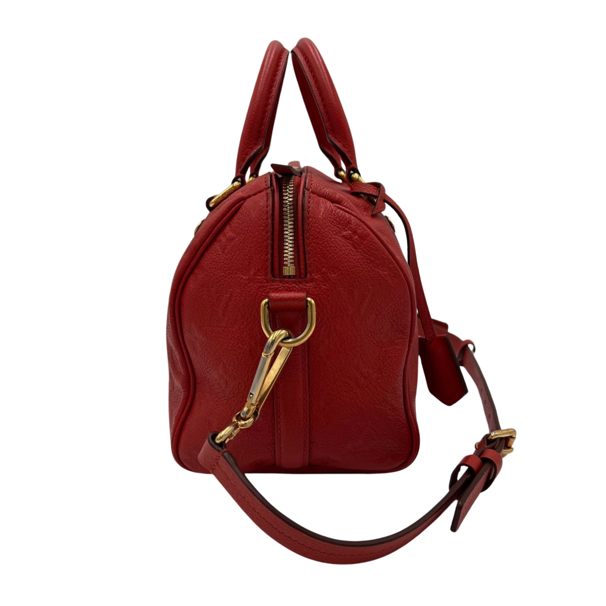 Louis Vuitton Speedy Bandoulière 25 Monogram Empreinte Orient en Piel de Becerro