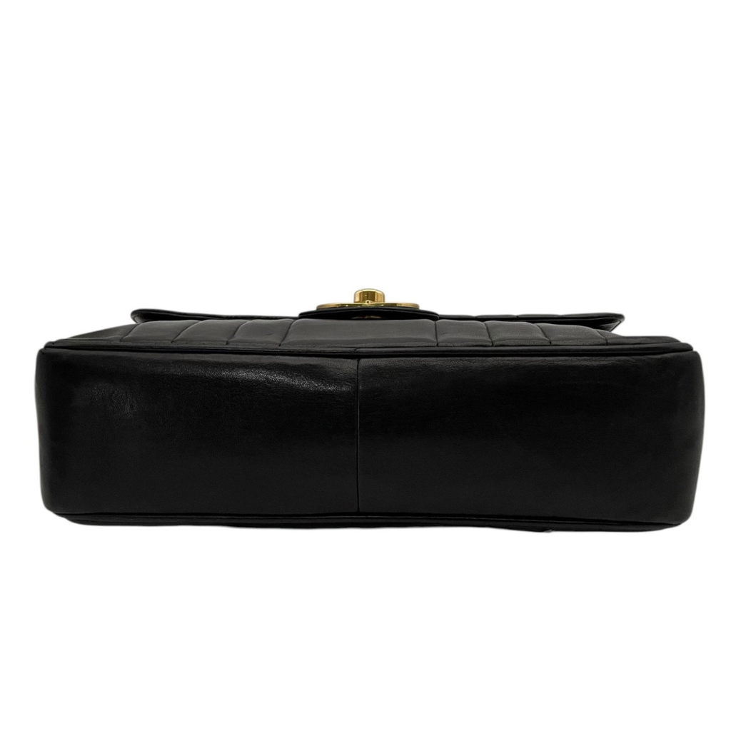 Chanel Mademoiselle Jumbo Flap Bag con Herrajes Dorados 24K