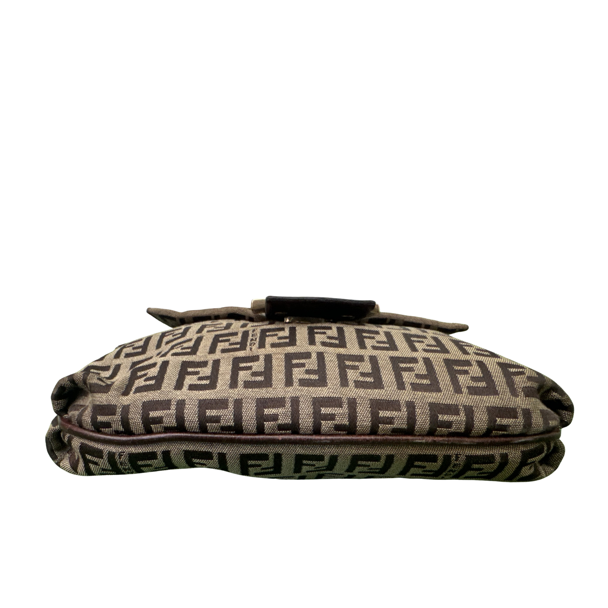 Fendi Mamma Baguette Zucca Canvas