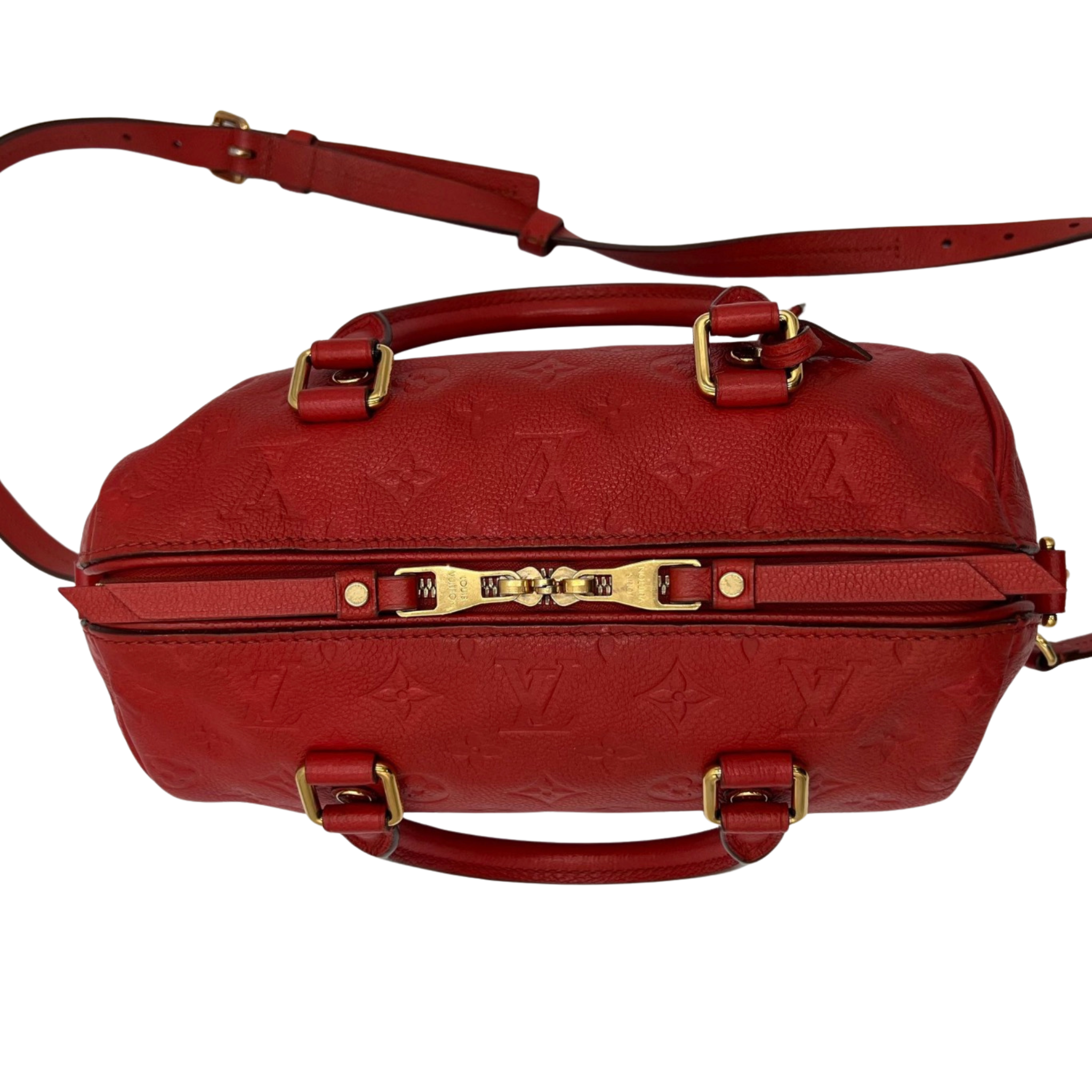 Louis Vuitton Speedy Bandoulière 25 Monogram Empreinte Orient en Piel de Becerro
