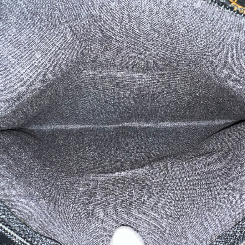 Céline Macadam Travel Bag en Lona Negra
