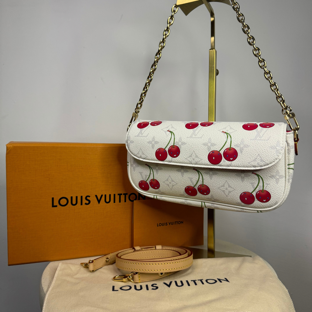 Louis Vuitton x Takashi Murakami Ivy Monogram Cerise 2025