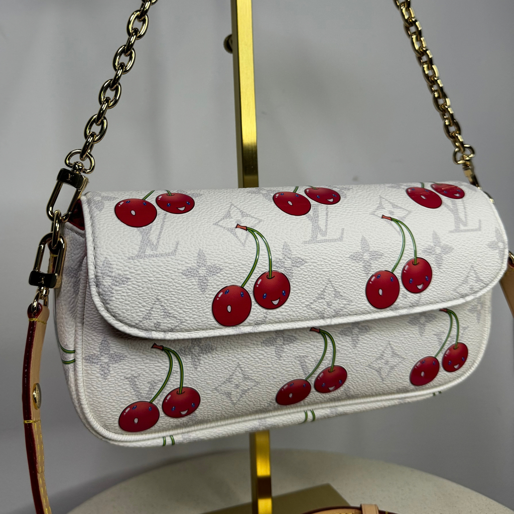 Louis Vuitton x Takashi Murakami Ivy Monogram Cerise 2025