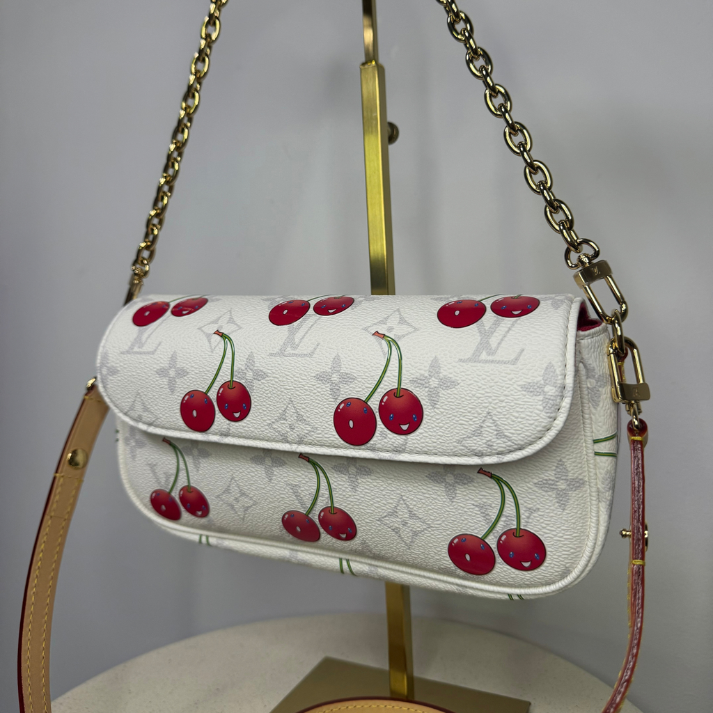 Louis Vuitton x Takashi Murakami Ivy Monogram Cerise 2025