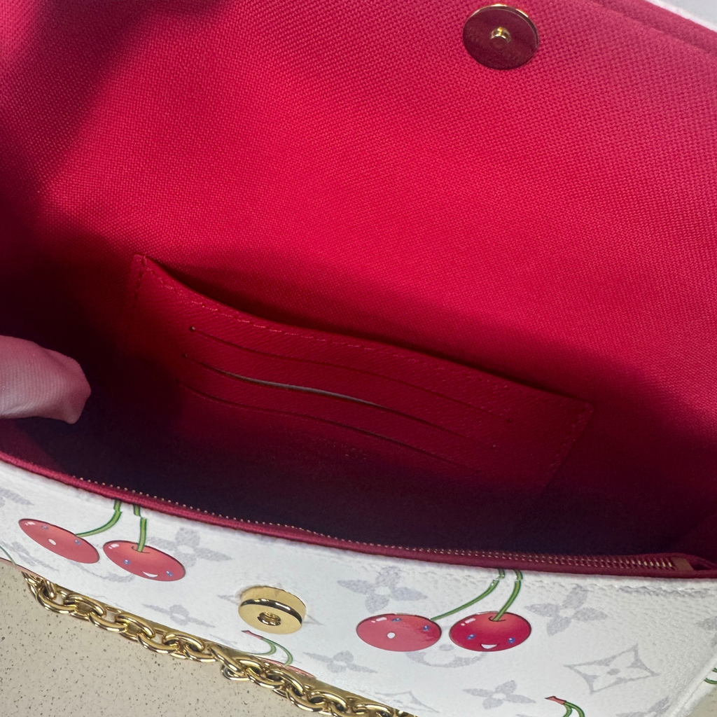 Louis Vuitton x Takashi Murakami Ivy Monogram Cerise 2025