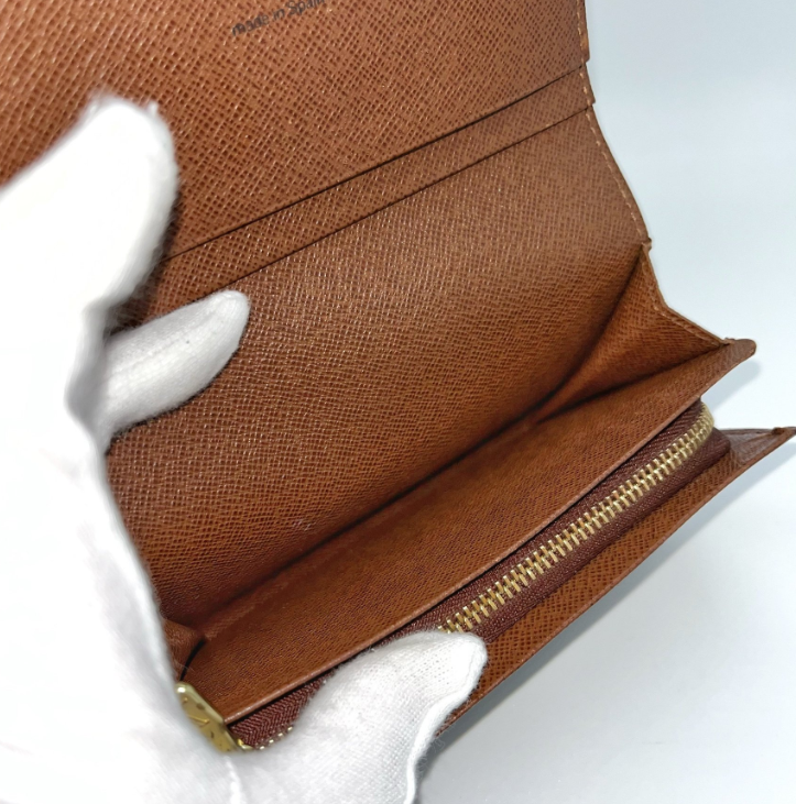 Louis Vuitton Cartera Doble Pliegue · Monogram