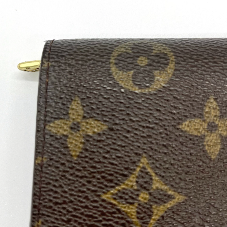 Louis Vuitton Cartera Doble Pliegue · Monogram