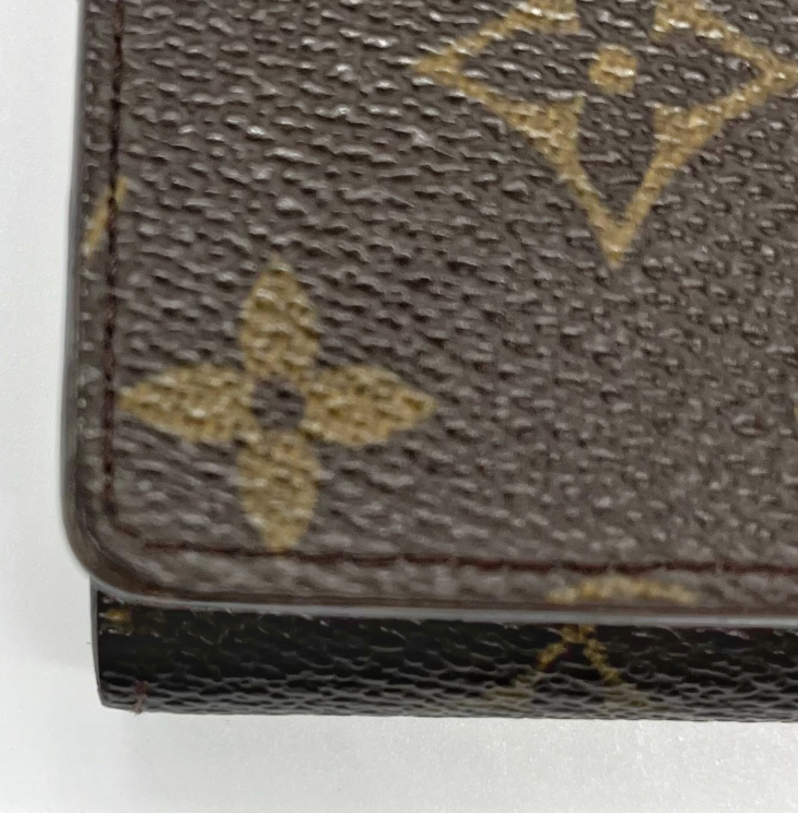 Louis Vuitton Cartera Doble Pliegue · Monogram