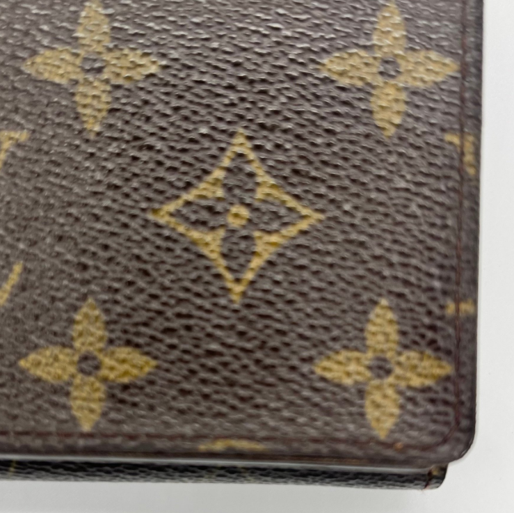 Louis Vuitton Cartera Doble Pliegue · Monogram