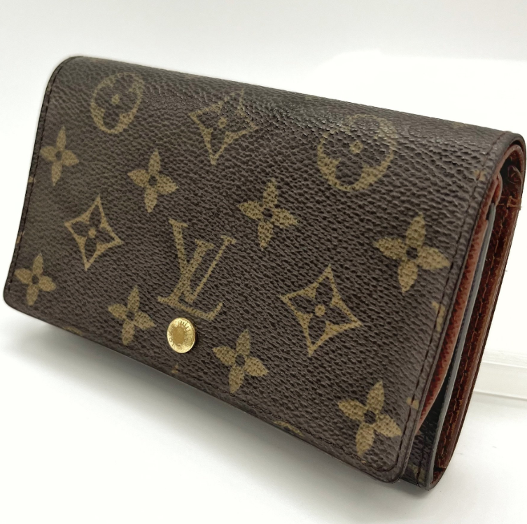 Louis Vuitton Cartera Doble Pliegue · Monogram