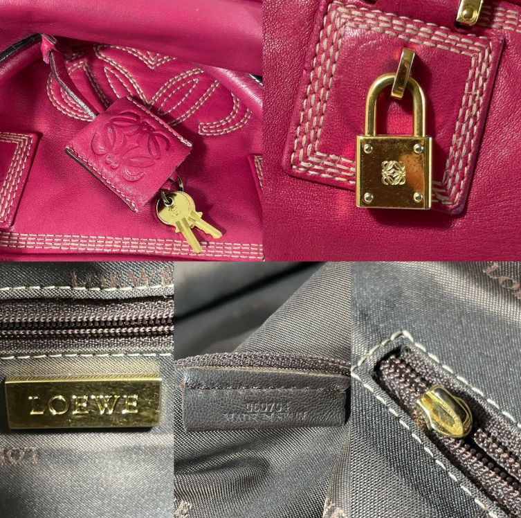 Loewe Amazona 36 Piel Rosa