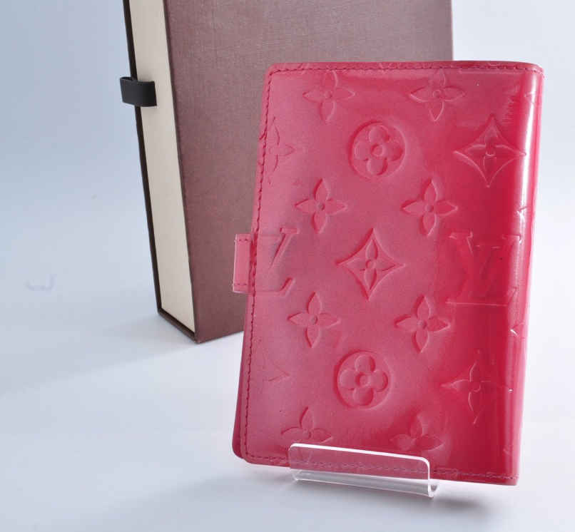 Louis Vuitton Agenda PM Vernis · Frambuesa