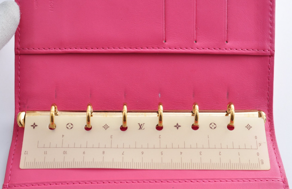 Louis Vuitton Agenda PM Vernis · Frambuesa