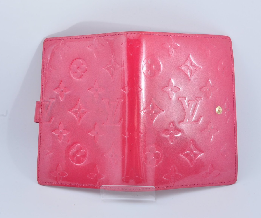 Louis Vuitton Agenda PM Vernis · Frambuesa