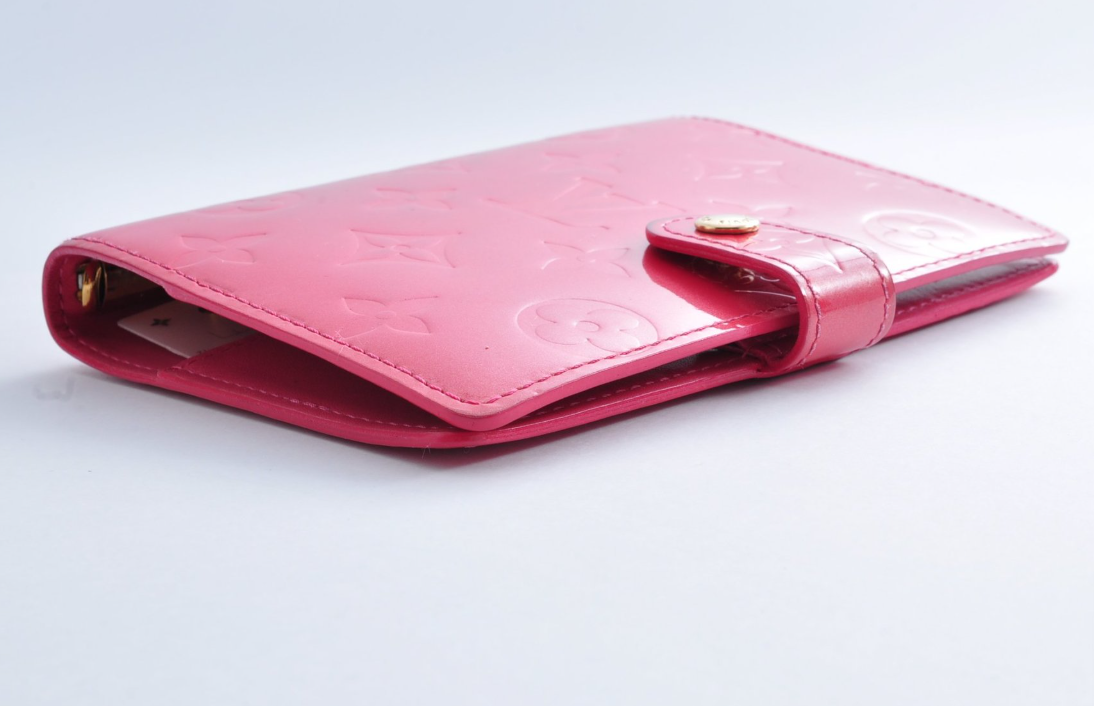 Louis Vuitton Agenda PM Vernis · Frambuesa