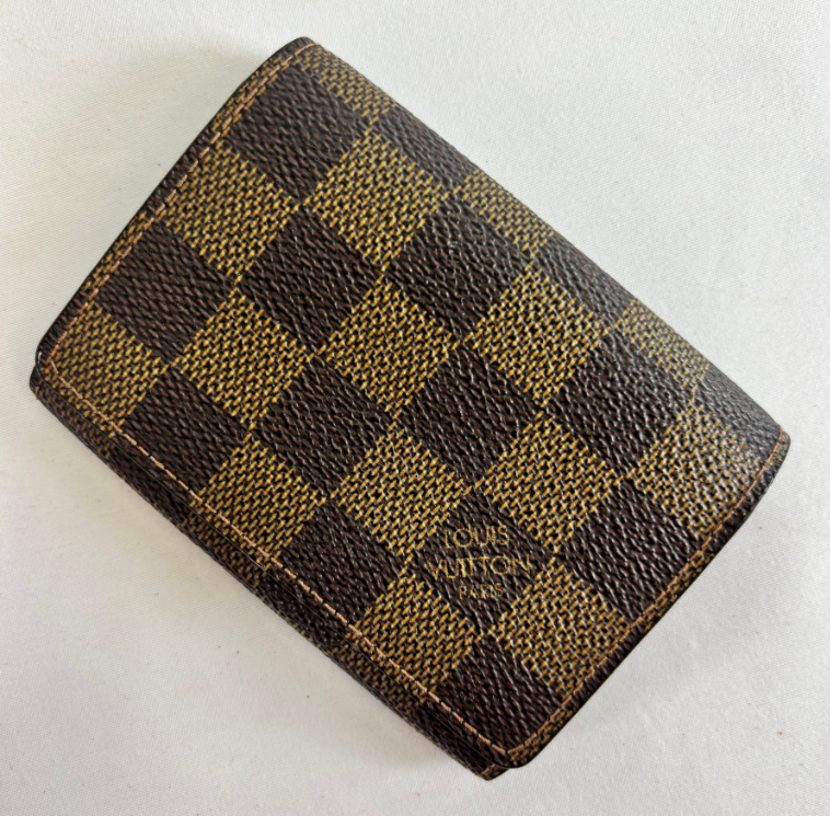 Louis Vuitton cartera tarjetero · Damier Ébène