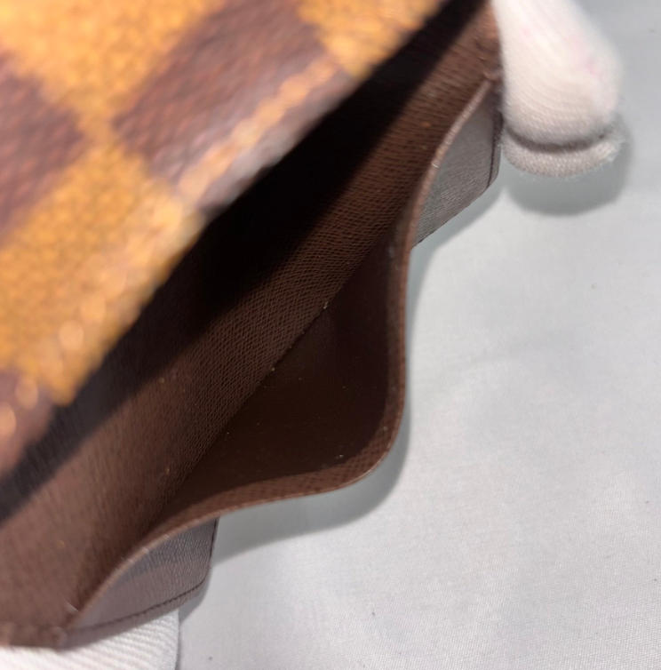 Louis Vuitton cartera tarjetero · Damier Ébène