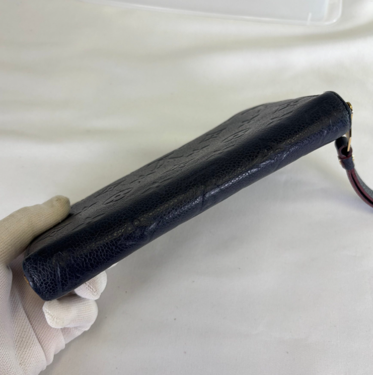 Louis Vuitton Zippy Wallet · Monogram Empreinte Azul