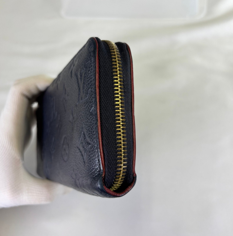 Louis Vuitton Zippy Wallet · Monogram Empreinte Azul