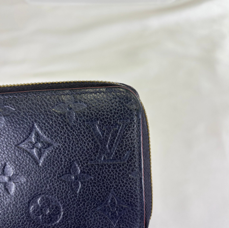 Louis Vuitton Zippy Wallet · Monogram Empreinte Azul