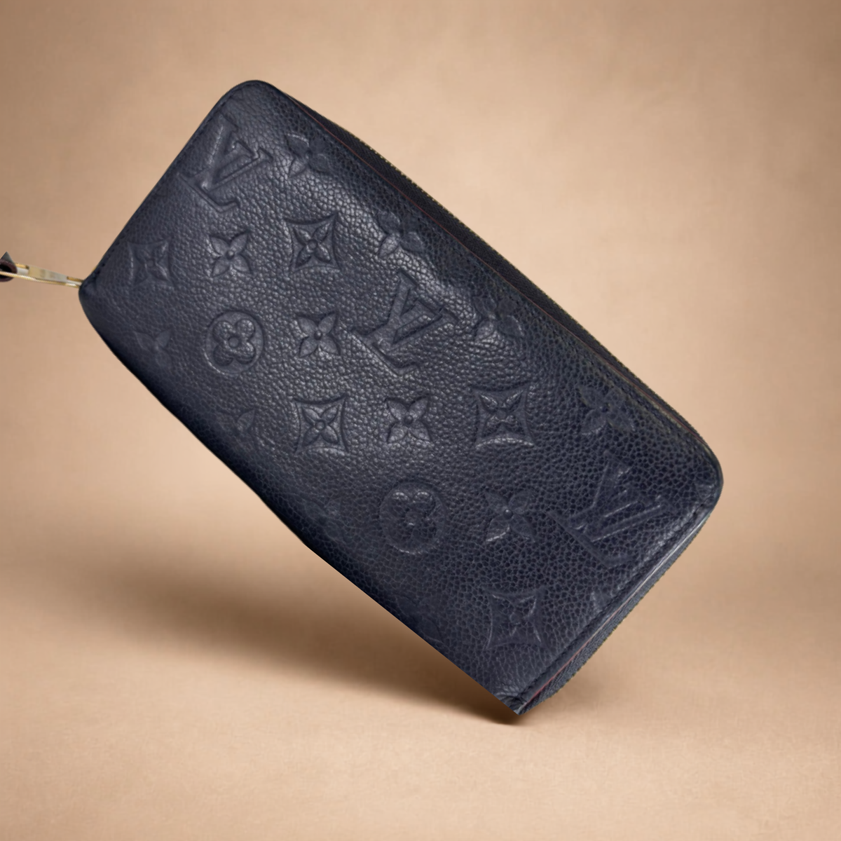 Louis Vuitton Zippy Wallet · Monogram Empreinte Azul
